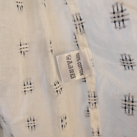 Misa Los Angeles Embroidered Tie Front Vest Top. NWT. Medium - Picture 6 of 6